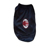 AC Milan T-Shirt for Dogs and Cats, Unisex Adult Tshirt, Black, XS