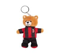 AC Milan Teddy Bear Keyring - Official Merchandise, Rossonero, Taglia unica