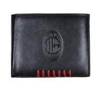 AC Milan Unisex's 143226 Billfold, Black, 12,5x9,5x2 cm