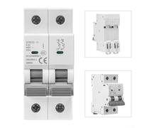 AC Mini Circuit Breaker MCB 2Pole, 6kA Curves, Indicator Function, Wide Application (16A)