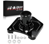 AC-MTORC Motorcycle Push Button Solenoid Cover Starter Engine Starter for Harley Softail Dyna Sposter Big Twin Model 1991-2017, Black