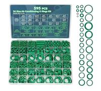 AC O Ring Kit - Automotive AC Seal Repair, Vehicle Maintenance Set | Comprehensive Mechanical O Ring Replacement Toolbox, Professional Car Air Conditioning Seal Repair Kit for Workshop Technicians