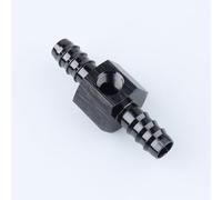 AC PERFORMANCE 3/8" Barb with 1/8" NPT Sensor Gauge/Gage Port Hose Tube Fitting Fuel Pressure Take Off Adapter Aluminum Black