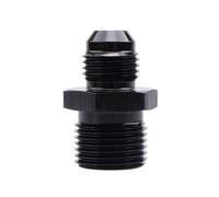 AC Performance 6AN Male Flare to M18x1.5 Metric Fitting Aluminum Black