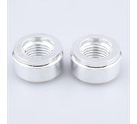 AC PERFORMANCE Female Metric M14 x 1.5 Weld On Bung Weldable Fuel Tank Fitting Aluminum, Pack of 2