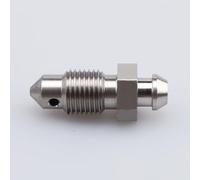 AC Performance Stainless Steel Bleeder Bleed Nipples Screw M10 x 1.0mm Metric Brake Caliper Clutch Fitting