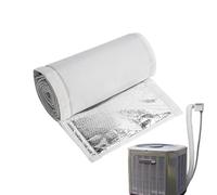 AC Pipe Insulation Wrap | 72 x 10.2 Inch Pipe Covers for Outside | Waterproof 3 Layers Thermal-Resistant Sleeve for Plumbing Freeze Prevention Outdoor Protection