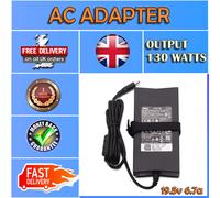 AC Power Adapter 332-1829 19.5V 6.67A Dell Precision M3800 130W 4.5mm X 3.0mm