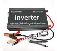 AC Power Inverter, Heavy Duty Voltage Converter, 12V/24V To 240V AC, 2 UK Sockets, 2 USB-A & 2 USB-C, Portable Power For Camping, Caravans, Road Trips & Backup(A)