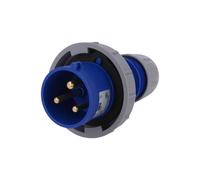 AC Power Plug Male 32A 230VAC IEC 60309 IP67 0232-6
