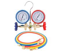 AC Recharge Kit - Precision Gauge for Vehicles | 9.2x7.8x2.7 Inch Complete System, R134A Refrigerant Set for Maintenance, Professional Cooling Tool Adults, Families, Friends