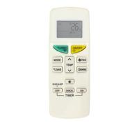 AC Remote Control with LCD Display, Temperature Settings, Sleep Timer Swing and Fan Buttons, ABS Housing for Living Room Comfort Daily Use Replacement Cooling Remote Climate Controller Room Comfort