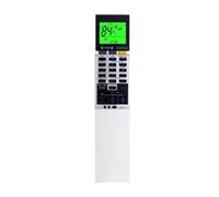 AC Remote Controller with Green Backlit Display, English Temperature Buttons, Unified Handheld Body, Spare Room Cooling Access for Daily Home Use Ac Remote Controller Backlit Display Temp Readout Room