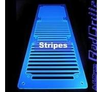 AC Ryan RadGrillz - Stripes 3 X 120 Acryl UVBlue - Computer Cooling Components (Blue)