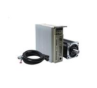 AC Servo electronic starter 0.75KW 80ST-M02430 90ST-M02430 2.4N.m 750W with T3L-L20F-GABN Servo electronic starter Driver MQXFCZUX(80 Motor-No Brake)