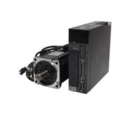 AC Servo Motor 220V 400W 60ST-M01330 H2N-15A Driver 1.27N.M 3000RPM Permanent magnet Single-Phase ac Servomotor(Pulse Singal 24V)