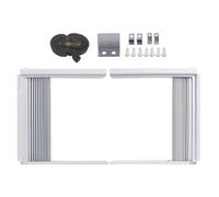 AC Side Panels - Vented Window Insulation System, Sealed Removable Frame, Thermal Barrier, Soundproof & Weather Resistant | Workplace Bedroom Installation