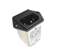 AC socket filter with fuse CW2A-10A-T anti-electromagnetic interference 220V 10A 6A(CW2A -10A -T 10A with insurance)