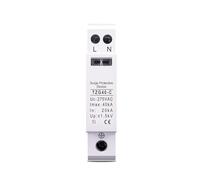 AC SPD 1P+N 18mm 20KA~40KA 275V House Surge Protector protection Protective Low-voltage Arrester Device EKFBQBGW