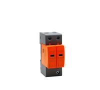 AC SPD 20KA~40KA 385V 2P House Surge Protector protection Protective Low-voltage Arrester Device(20-40KA Orange)