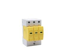 AC SPD 20KA~40KA 385V 3P House Surge Protector protection Protective Low-voltage Arrester Device(20-40KA Orange)