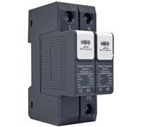 AC SPD 2P 275V 385V 420V 20kA~40kA Din Rail Surge Protective Device DPS Quick-Release Mechanism Pluggable MOV Shield-Type