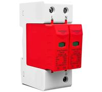 AC SPD 2P House Surge Protector Protection Protective Low-voltage Arrester Device 10-20kA 20-40kA 30-60kA 275V 385V 420V (10-20kA AC 2P 385V)