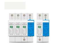 AC SPD Din rail 1P+NPE 3P+NPE 50KA T1 T2 385V 255V House holde Surge Protector Protective Low-voltage Arrester Device BIANMTSW(1P NPE,385V)