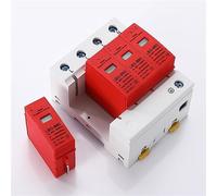 AC SPD Surge Protector Low Voltage Distribution Household Arrester Lightning Device 4P 30KA~60KA Switch 1PCS) Automatic switch (Color : 10-20ka(orange), Size : 4P 385V AC)