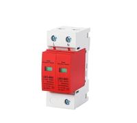 AC SPD Surge Protector Low Voltage Distribution Household Arrester Protection Device 2P 20KA~40KA Switch Module 1PCS(2P 385V AC,20-40KA(White))