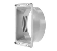 AC Square Exhaust Hose Coupler - Secure Fit Tight Sealing - AC Unit Tube Connector for 5.9 Inch Exhaust Hose | for Apartment Dwellers Dorm Room Residents Enthusiast