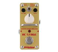AC STAGE Acoustic Guitar Simulator Effect Pedal Mini AC Guitar Effects Pedal True Bypass Full Metal Shell Guitar Parts Accessories