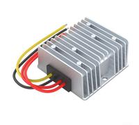 AC to DC Converter 24V 5A 120W Power Supply Module IP68 Waterproof Voltage Regulator for LED Lights Car Audio Truck Radio Outdoor Use Silver Metal Case