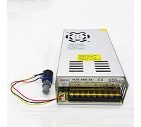AC to DC Switching Power Supply 480W 10A 0-48V Whole Adjustable Power Supply DC Regulated SMPS 110V/220VAC to 48VDC Power Supply Unit Voltage Regulator with External Potentiometer