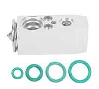 AC TX Valve with O Ring, Air Conditioning TX Valve Replacement Kit, High Performance Metal and Rubber Construction for Commodore VT VX VY VZ V6 V8, Fit for Saab 900