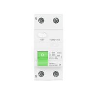 AC Type RCCB Electromagnetic Residual Current Circuit Breaker AC ELCB 2 Pole 16A 25A 40A 63A RCD 10mA 30mA 100mA 300mA(2 Pole 10 mA,40A)