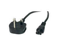 AC-UK Power Cord IEC C5 2.5A-POSAC-C5-2A/UK15 Black 1.5m