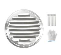 AC Unit Cover - Stainless Steel Shutter Deflector for Outdoor Heat Pump Condenser - Protective Flow Deflector