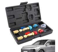 AC Valve Core Removal Tool Kit Anti Slip Grip No Refrigerant Loss with Case