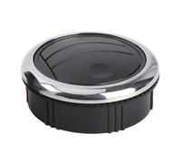Ac Vent 80mm Universal Car Vent Front Dashboard Air Flow Conditioning Deflector Knob Rotation Outlet For Camper Caravan RV Air Conditioning Outlet(80MM)