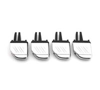 AC Vent Air Conditioner AC Vent Grille Tab Outlet Slider Clip For Land For Rover For Freelander 2 For Range For Classic L321 1994-2012 Air Vent Grill(Front 4 PCS)