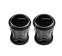 AC Vent Grille Air Conditioner Center Panel Ac Heating Grille Diffuser Front Dashboard Air Vent 8P0820901 For A3 S3 8P 2004-2013 Air Conditioner Outlet(2pcs)