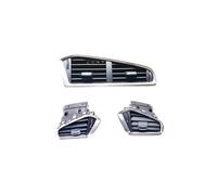 AC Vent Grille Car Black Front Rear Left Right Middle Dashboard Conditioner Conditioning Outlet Vent A/C For Citroen C4L(3pcs)