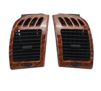 AC Vent Grille For Toyota For Camry 2001-2006 Car Front Dash Air Conditioner Outlet Grille 55650-AA020 55650-AA030 AC Air Vent Assembly 1Pair Air Conditioner Outlet(Wood)