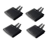 AC Vent Grille Vent Assembly 1/4/6PCS Dash AC Air Outlet Vent Grill Adjustment Slide Clip Pick 1KD819728 Replacement for VW For GOLF MK5 2004 2005 2006 2007 2008 2009 Rear-1PC(4PCS-Front)