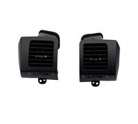 AC Vent Outlet Grille Panel Cover For Toyota For Prado 120 2003 2004 2005 2006 2007 2008 2009 2piece Car Air Dash Vent Driver Side Passenger Side Front Vent(Black-L-R)