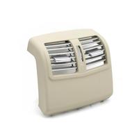 AC Vent Replacement For Benz W212 E Class E260 E300 E320 2012-2015 Rear Console Fresh Air Conditioner Chrome Vent Grille Outlet Cover(Standard Light Beige)