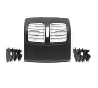 AC Vent Replacement For Benz W212 E Class E260 E300 E320 Rear Air Conditioning Chrome Panel AC Vent Grille Outlet Cover AC Front Grille Console Vent(Standard Black)