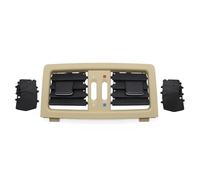 AC Vent Replacement For BMW 5 Series E60 E61 545i 550i 2003-2009 Car Rear Air Conditioner AC Vent Grille 64226957974 AC Front Grille Console Vent(Beige)