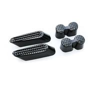 AC Vent Replacement For VW For Passat CC 2008-2020 Under Seat Floor AC Air Conditioner Vent Outlet Grille Protective Cover AC Front Grille Console Vent(2008-2017)